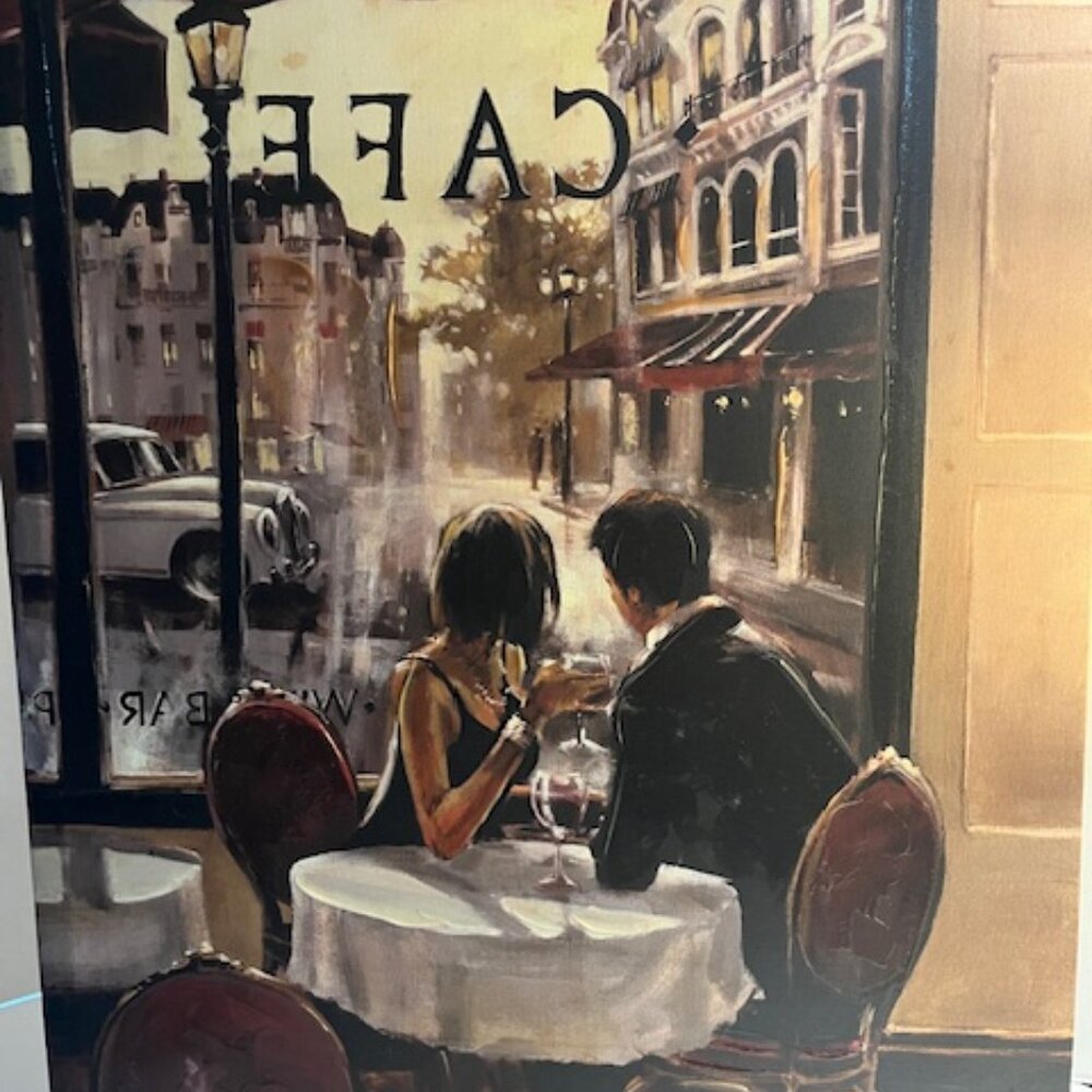 "After Hours" Brent Heighton canvas 16 X 20 X 1.5 OOP